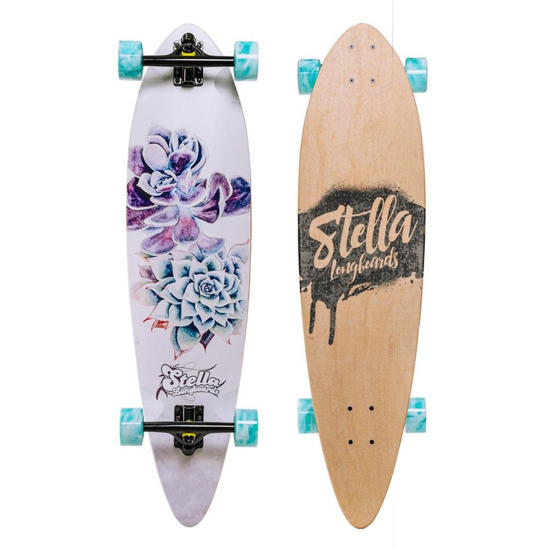 Stella Succulent Bluntnose 38 Pintail Longboard