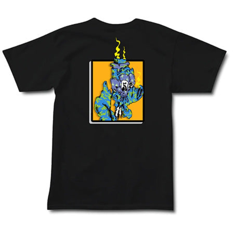 Thank You Skateboards Thank You x Hi-Jinx Face Melter T Shirt Black Small