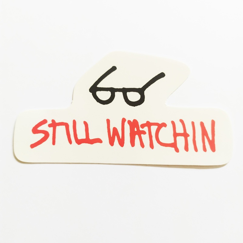 Thrasher Magazine Skateboard Sticker – Still Watchin