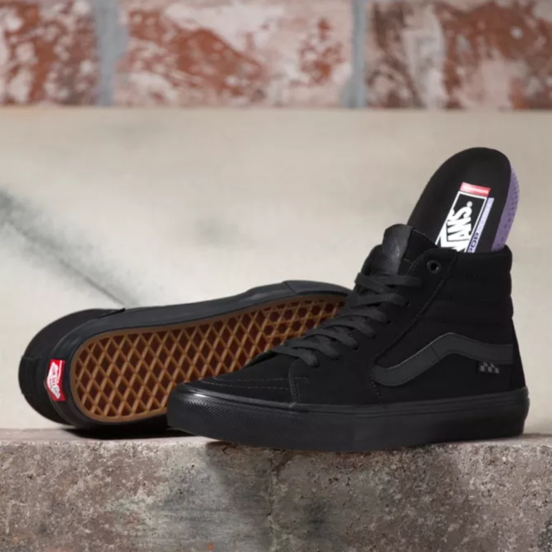 Vans Shoes “Skate Sk8-Hi” Black/Black 8