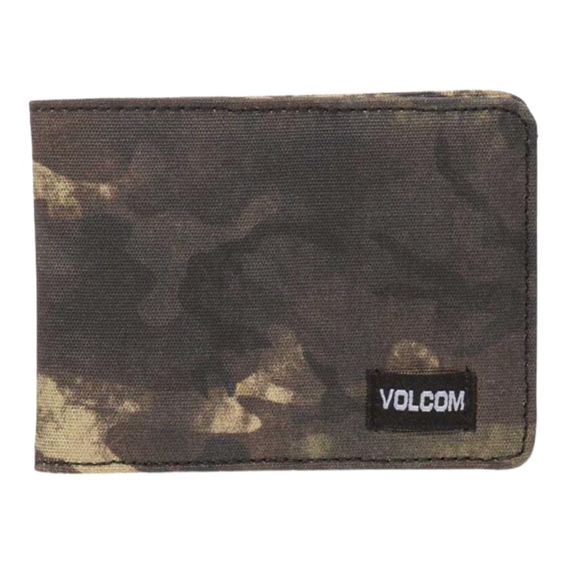 VOLCOM POST BIFOLD WALLET – COVERT GREEN OS