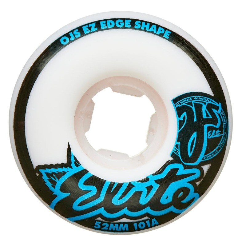 52mm Elite EZ EDGE 101a OJ Skateboard Wheels No Color 52mm