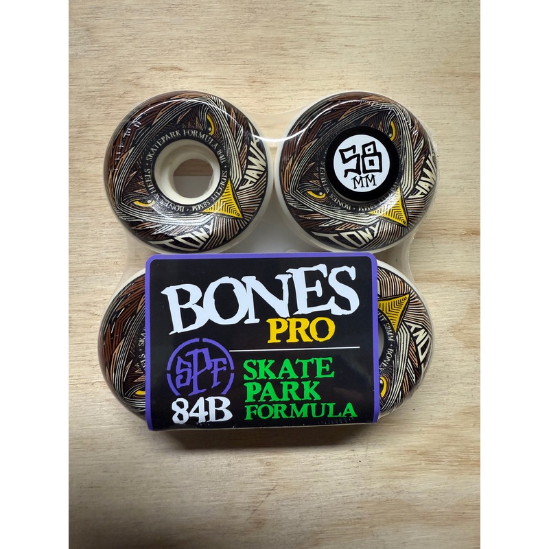 BONES SPF Wheels Hawk Night Hawk 60mm Sidecuts 84B