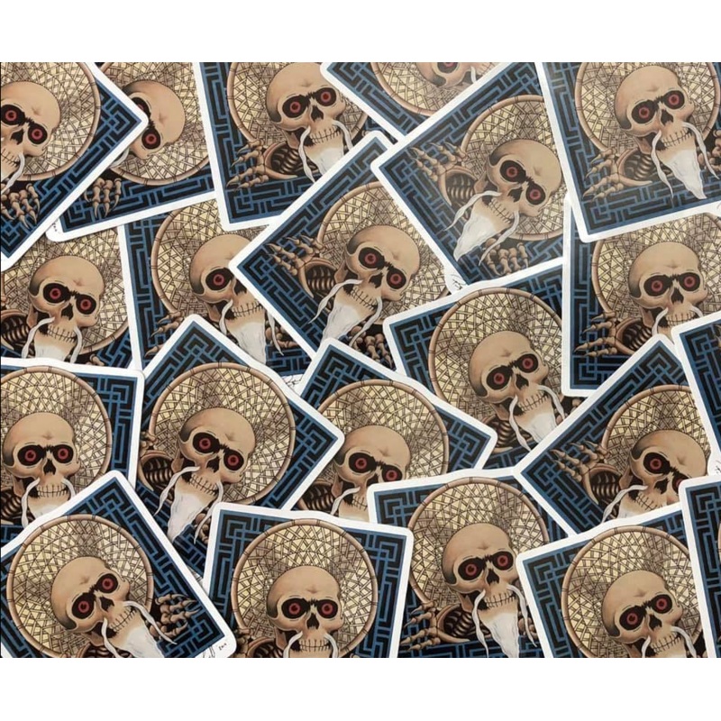 Brain Farrell Art “Chin Ripper” Sticker Large 3.5″ Inch
