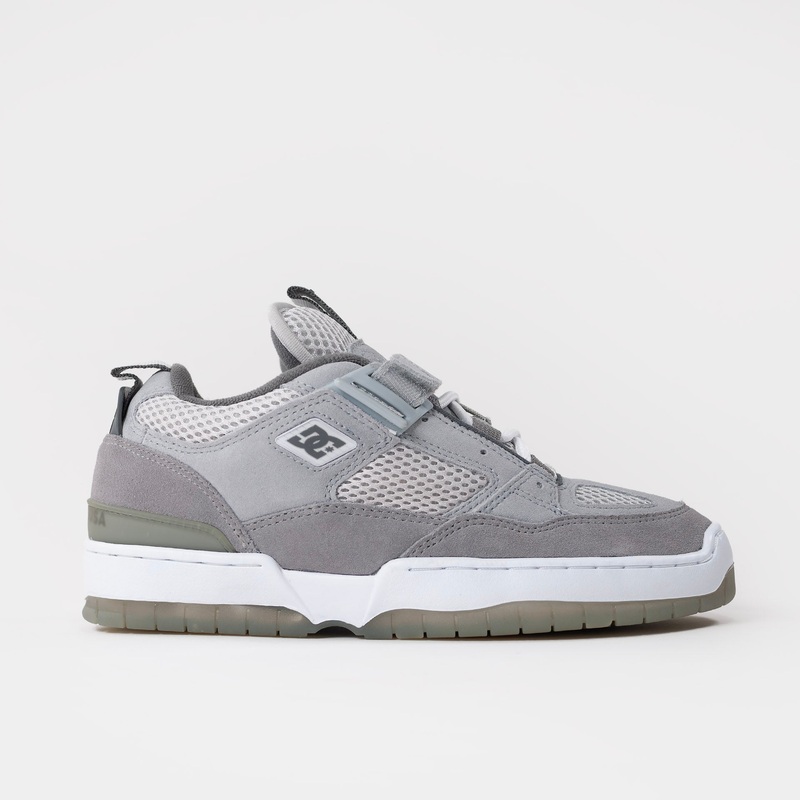 DC JS 1 Shoes – Grey/Grey/Grey UK 6