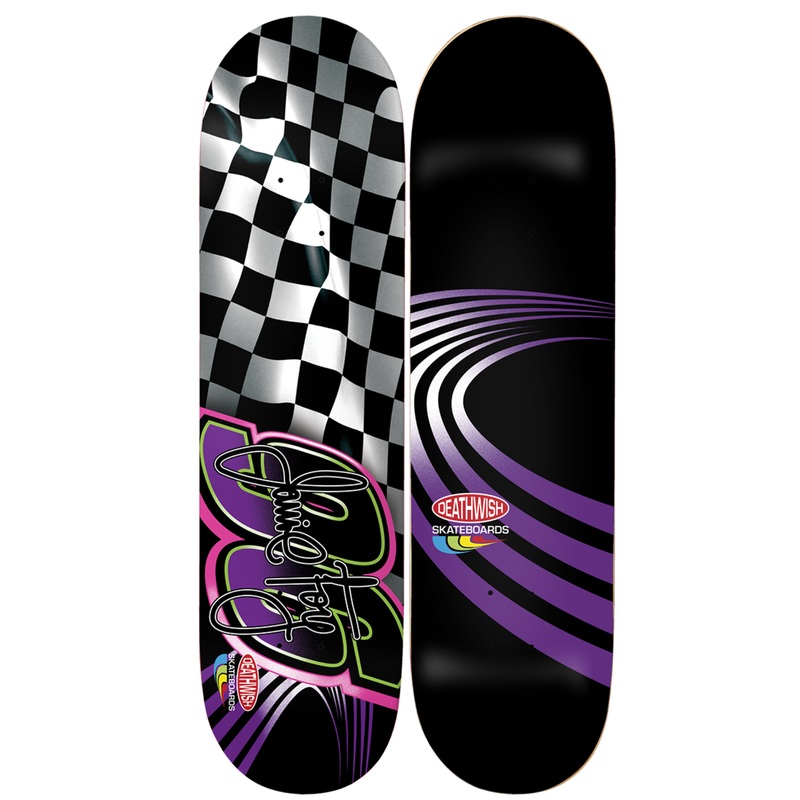 DEATHWISH JAMIE FOY CHECKERED FOY 8.5″ SKATEBOARD DECK