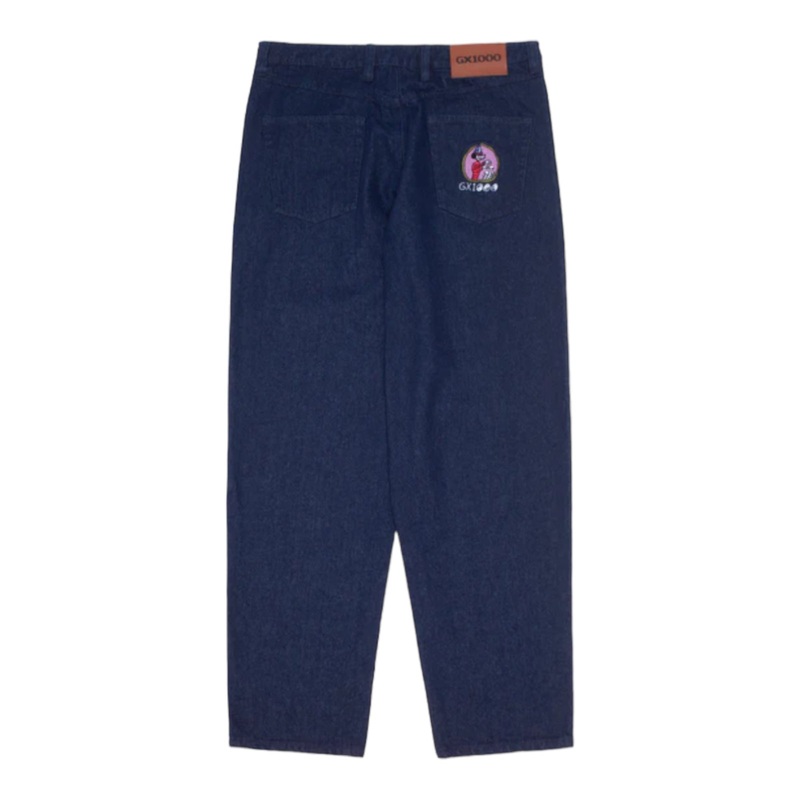 GX1000 Baggy Pant [Dark Blue Wash] 30