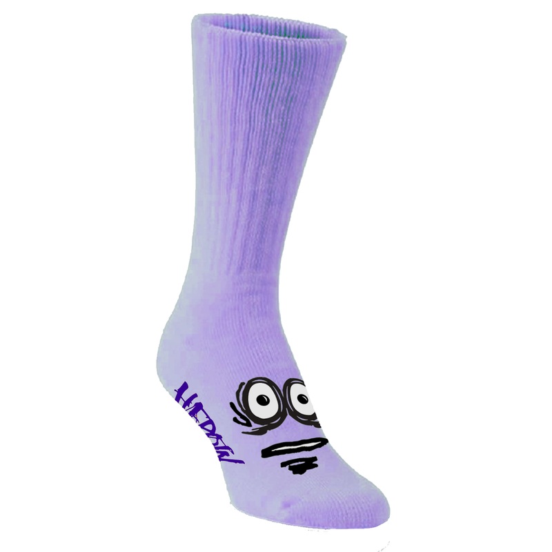 Heroin Big Egg Lavender Socks