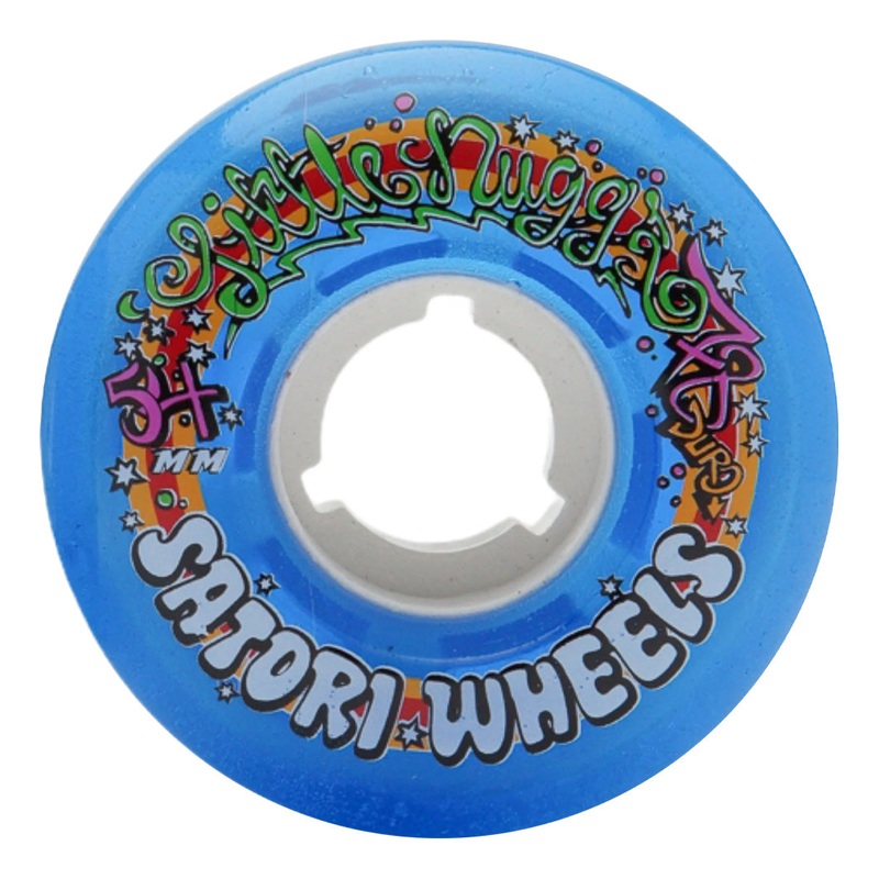 Lil Nugz 78a Clear Blue Cruiser Wheels (54mm) 78A 54 MM