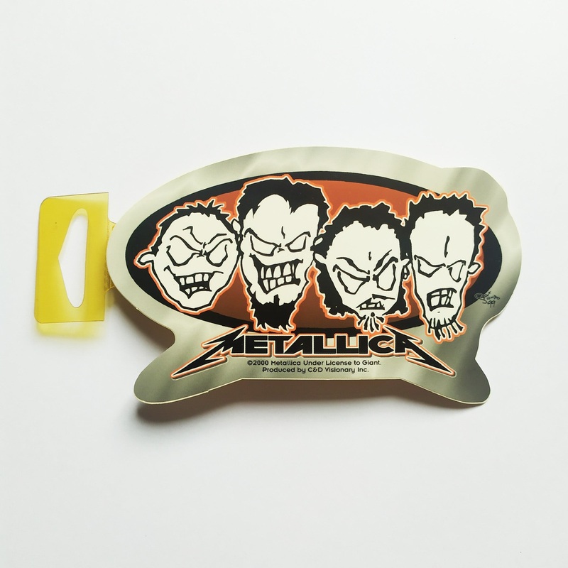 Metallica Rock Music Heavy Metal Sticker – From 2000!