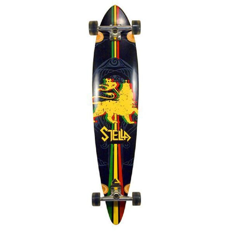 Pintail Longboard Irie Crest Black 46″ Stella – Complete