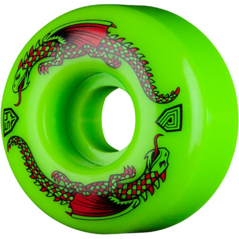 Powell Peralta Dragon Formula Wheels Green 54MM x 34MM 93A 54mm