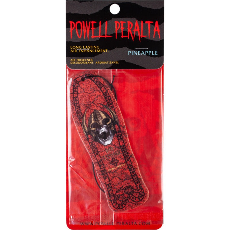 Powell Peralta Per Welinder Nordic Skull Red Air Freshener – Pineapple Scent