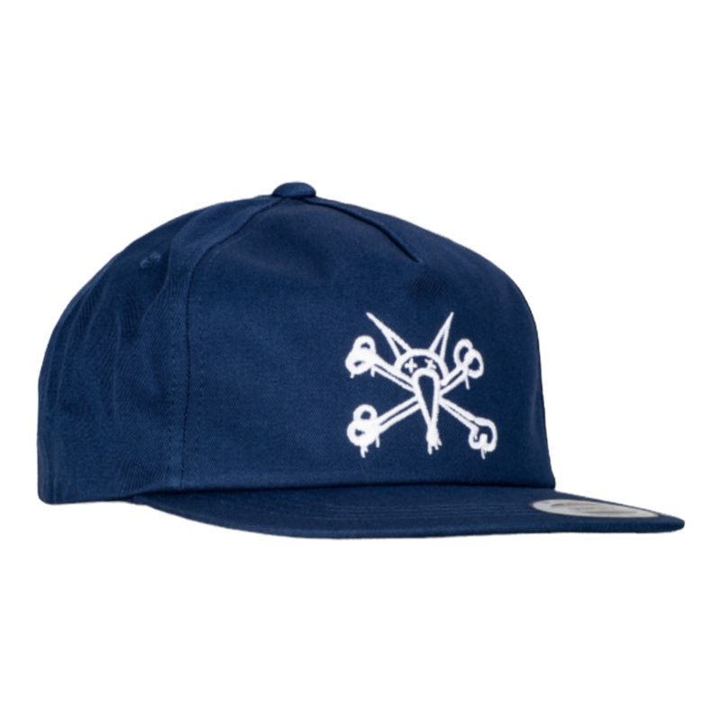 Powell Peralta Vato Rat Snap Back Hat Navy OS