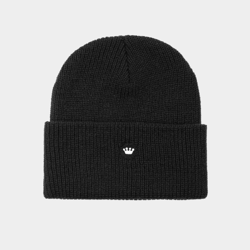 Prime Delux – Icon 2 ’90s Fold-Up Beanie – Black