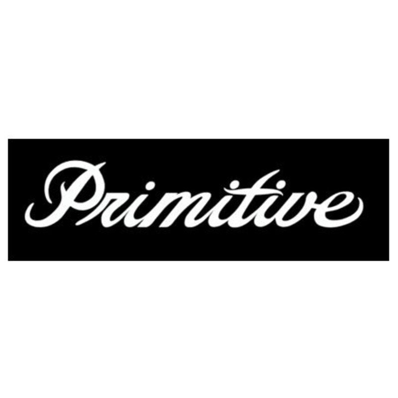 Primitive Skateboarding Nuevo Bar Logo Sticker Black 4″ x 1″