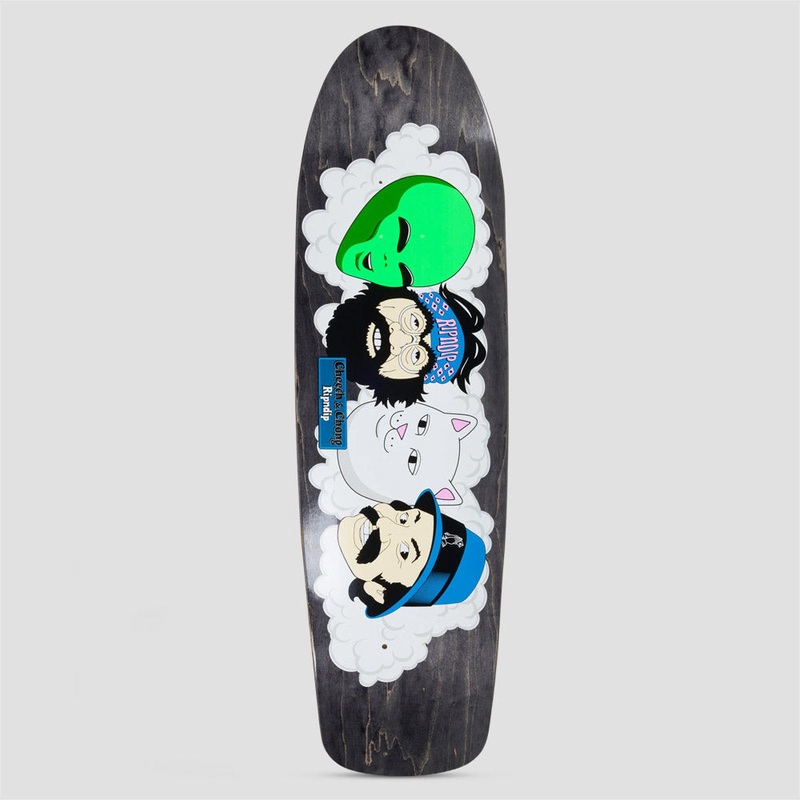 RIPNDIP Smoke One Cruiser Skateboard Deck Black