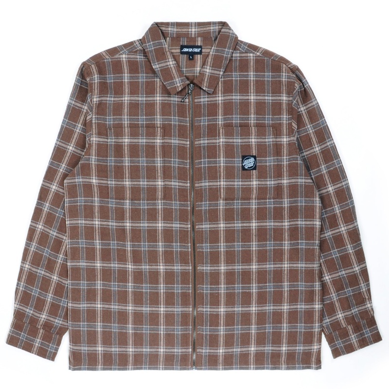 Santa Cruz – El Jefe Shirt – Aztec Check L