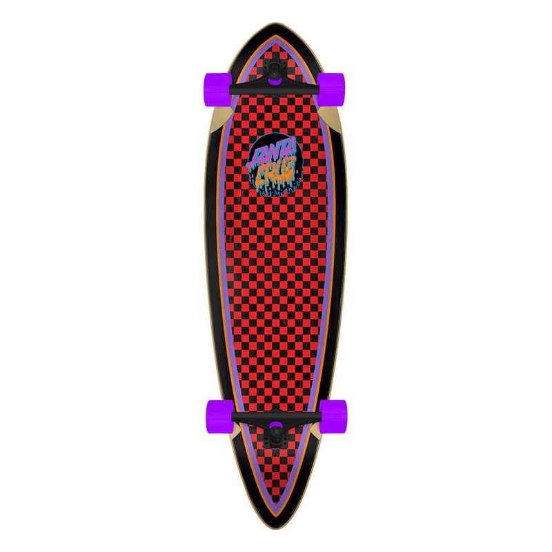 Santa Cruz Rad Dot Pintail Cruzer Complete Skateboard 9.2 x 33