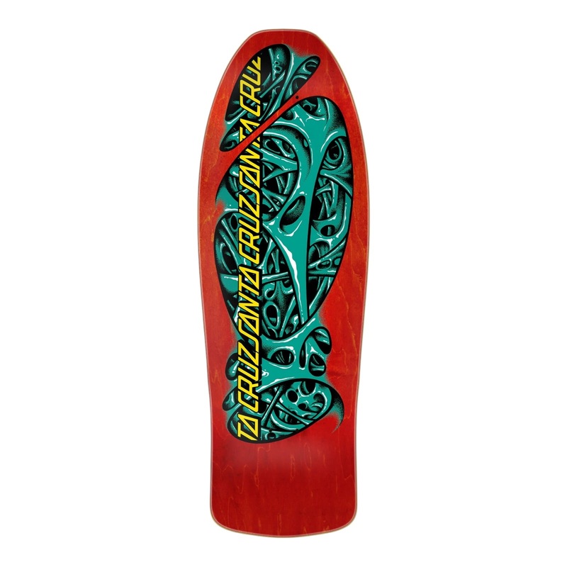 Santa Cruz Reissue Skateboard Deck 10.32 Oops Mucus 10.32