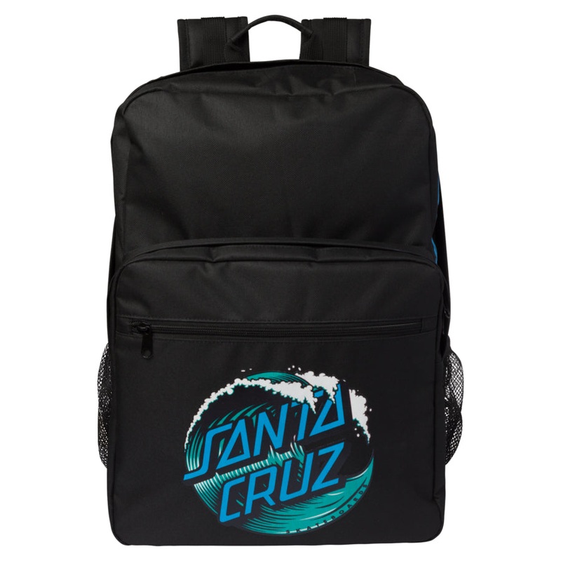 Santa Cruz  Wave Dot Backpack Black w/Blue