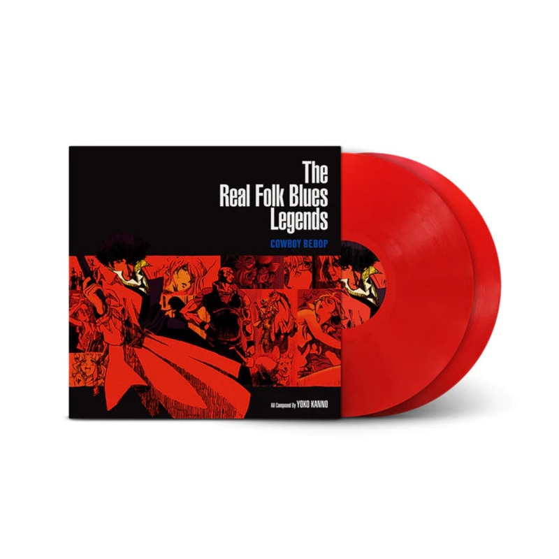 Seatbelts, Yoko Kanno  The Real Folk Blues Legends – Cowboy Bebop OST Red Color Vinyl LP Record