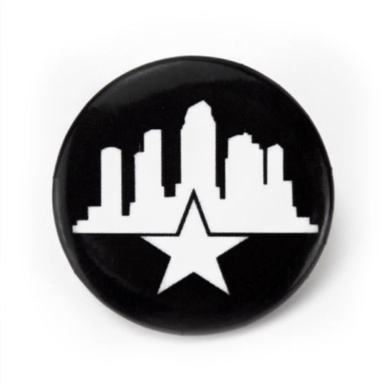 Skatepark of Tampa City Star Pin Black N/A