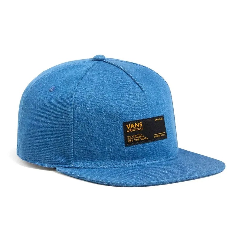 Vans Ravenna Snapback Hat Stonewash Blue