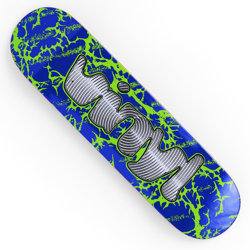 Vinyl Volt Spiral Deck Blue 8.38 x 31.8 WB:14.25