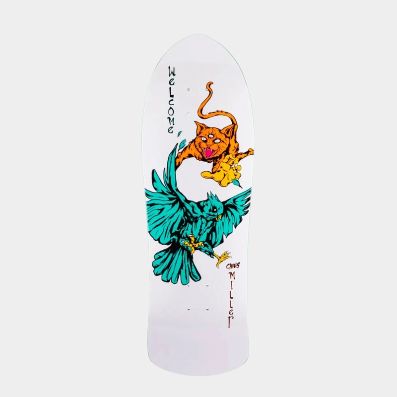 Welcome Miller Prequel on Crossbone White – 9.6″ 9.6″ Shaped