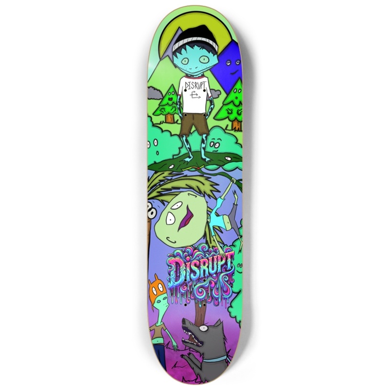 Wildwood Wonders – Disrupt Skateboards 8.25
