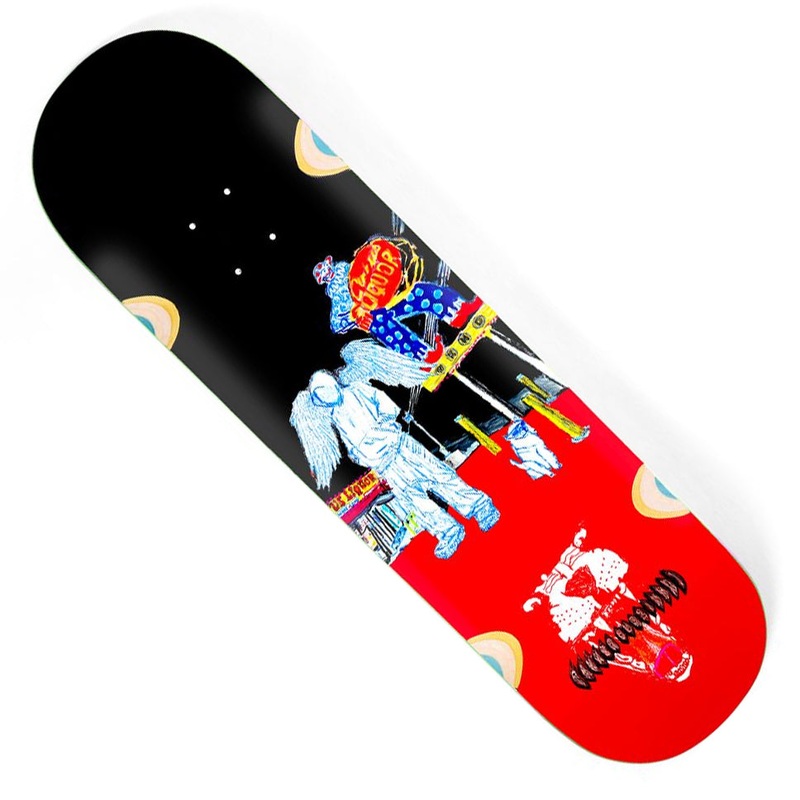 WKND Skateboards Tanner Burzinski SD4 Wheel Wells Deck Multicolor 8.5 x 32.25 WB:14.25