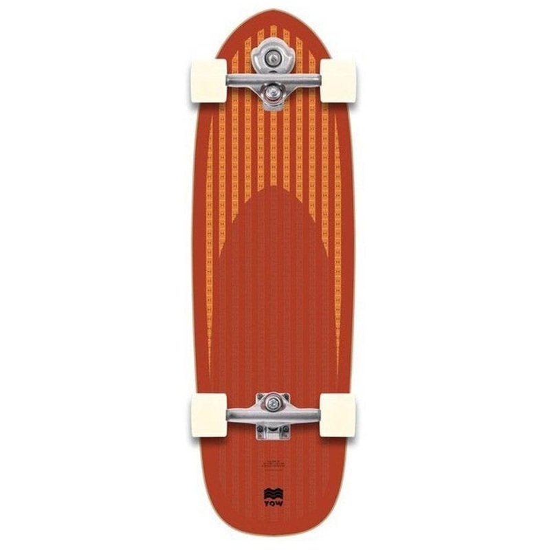 Yow Lakey Peak Power 32″ Surfskate Cruiser Longboard Complete