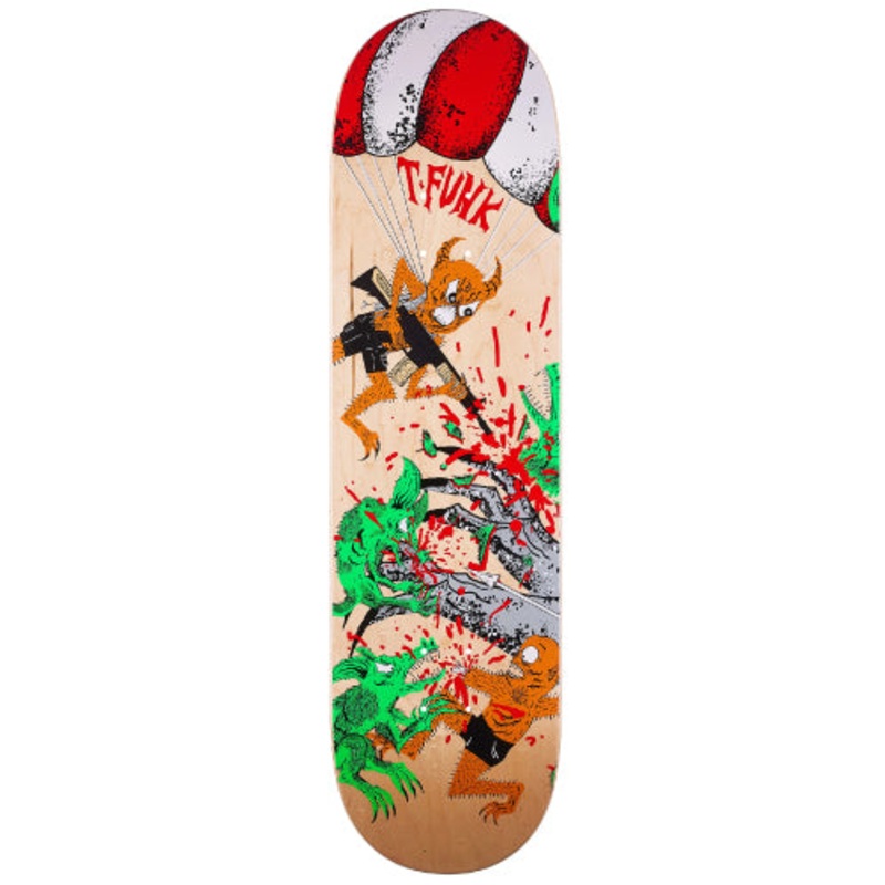 Baker X Neckface T-Funk Toxic Rats Skateboard Deck 8.5″ 8.5″