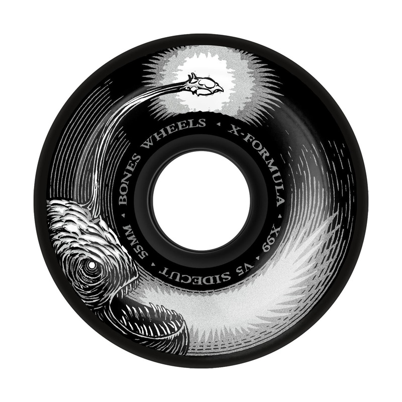 Bones Dark Waters 55mm V5 Sidecut 99A X-Formula Wheels
