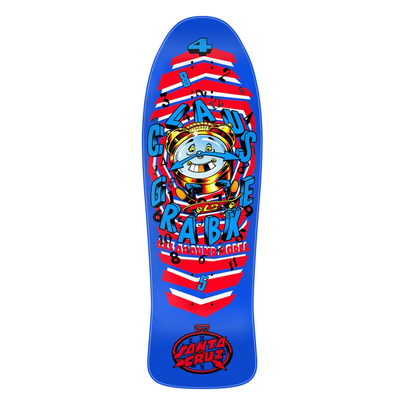 Grabke All Around Reissue 9.89in x 30.94in Santa Cruz Decks
