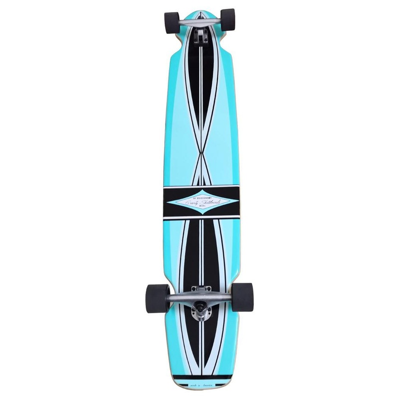 Gravity Ed Economy Pro Series 55″ Blue Longboard Complete