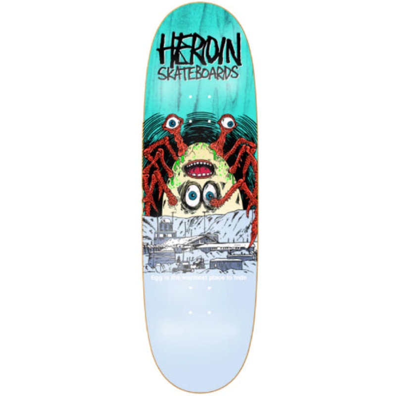 Heroin Space Egg 2 Skateboard Deck 9.4″ 9.4″