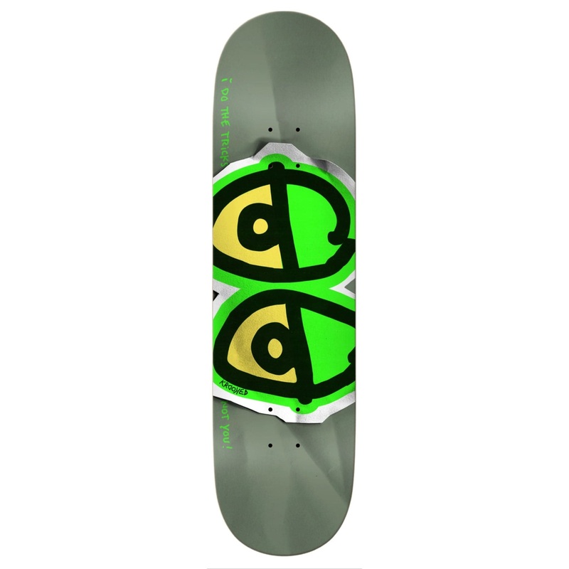 KROOKED DBX EYES LIGHT GREEN 8.25 FULL SE