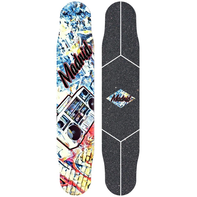 Madrid Boombox Fiberglass Pole 46″ Dancing Longboard Deck Deck Only