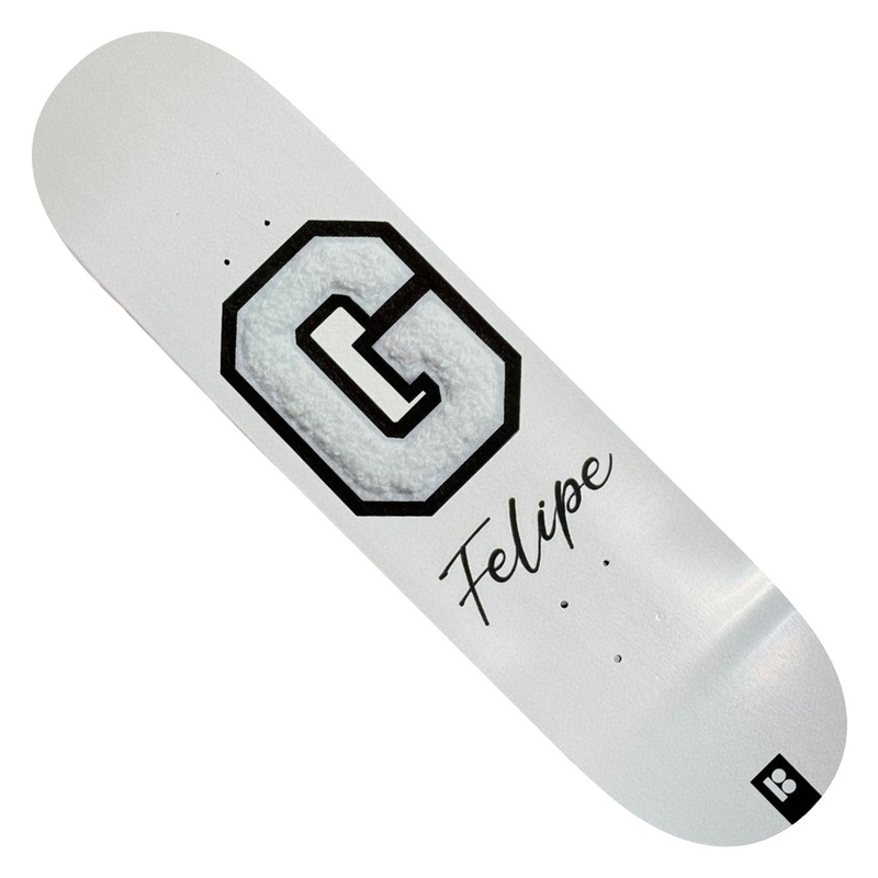 Plan B Felipe Gustavo G White Deck White 8 x 31.33 WB:14