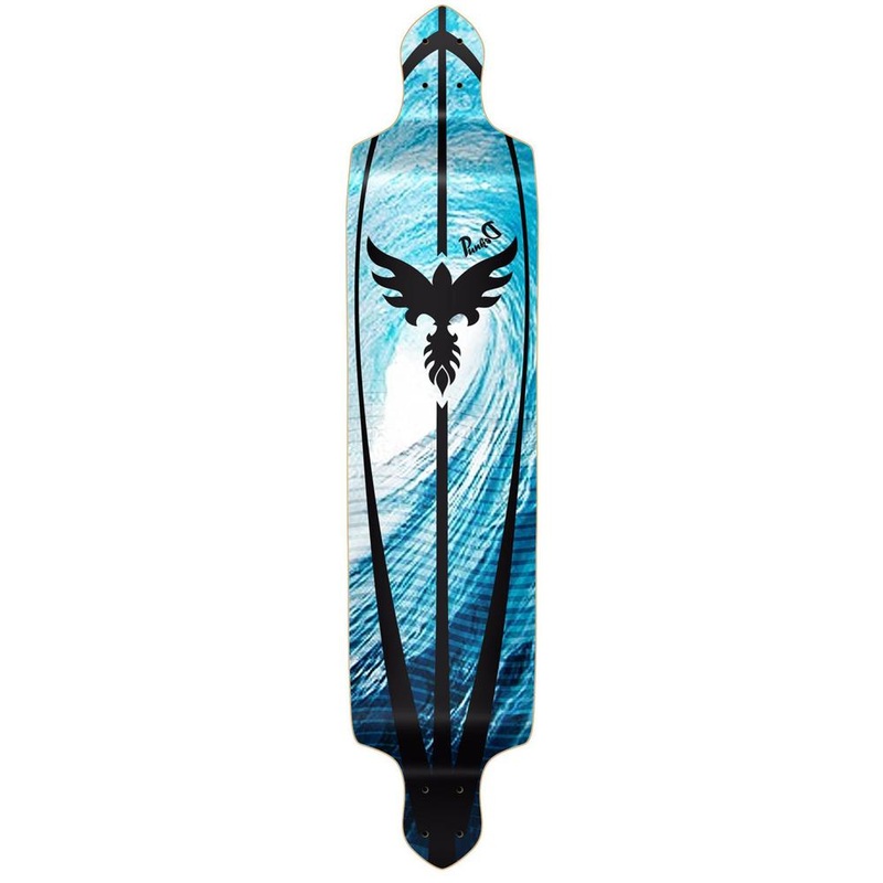 Punked Drop Down Tsunami Longboard Deck Deck
