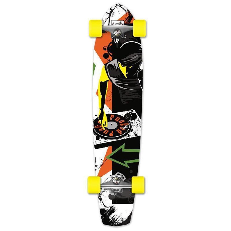 Punked Mixitup DJ Slimkick Longboard Complete