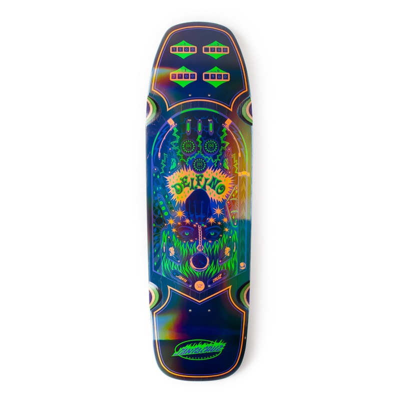 Santa Cruz – 9.14″ – Delfino Pinball Deck 9.14″