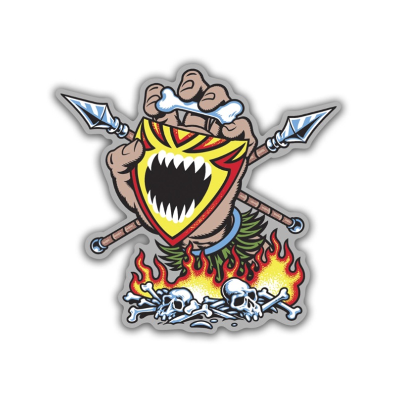 Santa Cruz “Salba- Screaming Witch Doctor” Sticker