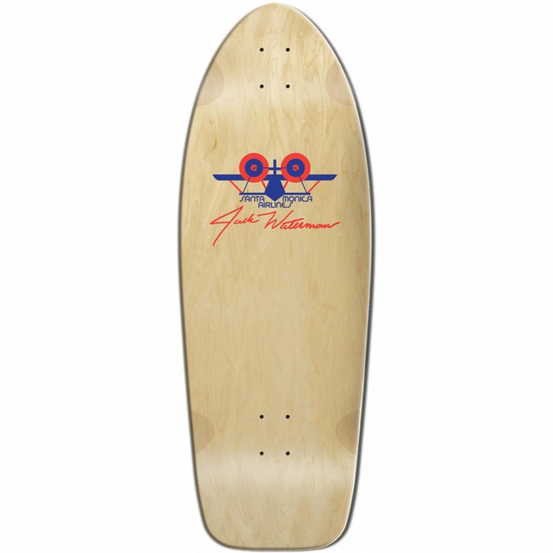 Santa Monica Airlines Jack Waterman 11″ Natural Skateboard Deck