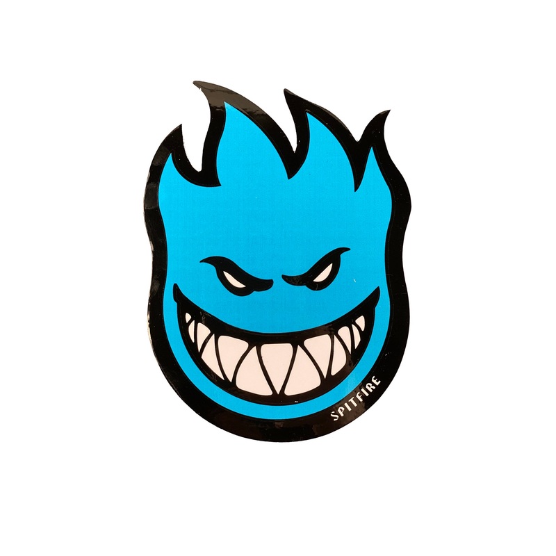 Spitfire Bighead Sticker – Blue