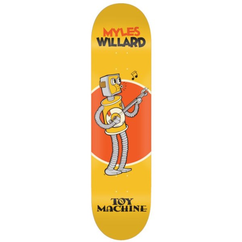 Toy Machine Myles Willard Cartoons 8.25″ Skateboard Deck 8.25″ WB 14.5″