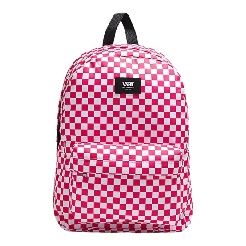 Vans Kids Old Skool Grom Check Backpack Honeysuckle OS