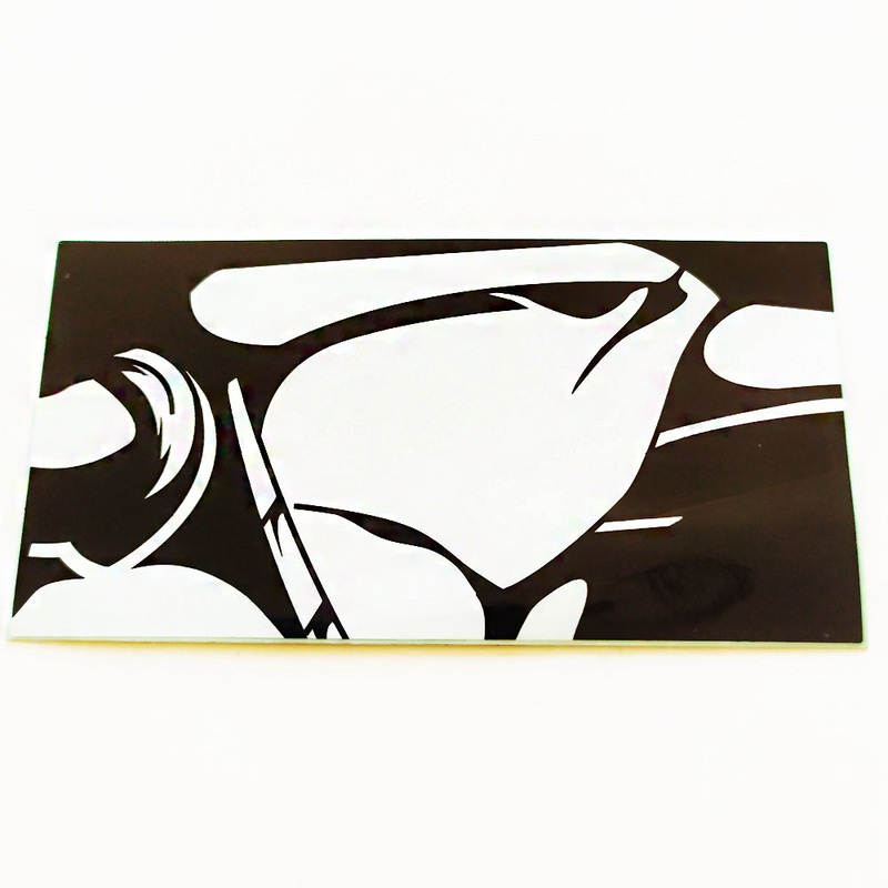 Animal Bikes BMX Sticker / Decal – 9.75 cm across approx – Black
